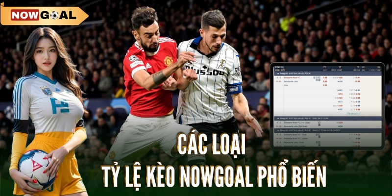 Các loại tỷ lệ kèo Nowgoal phổ biến